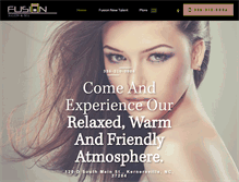 Tablet Screenshot of fusionatmain.com